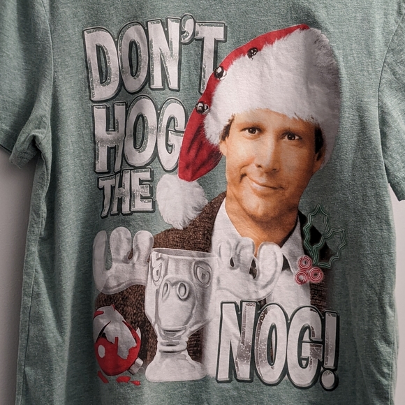 💥 Don't Hog the Nog T Shirt M (Men's) - Picture 1 of 2